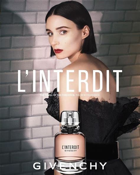 égérie givenchy interdit